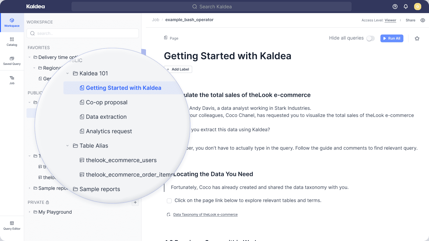 
Organize by projects or teams. Work with custom and templated docs with collaboration features
            